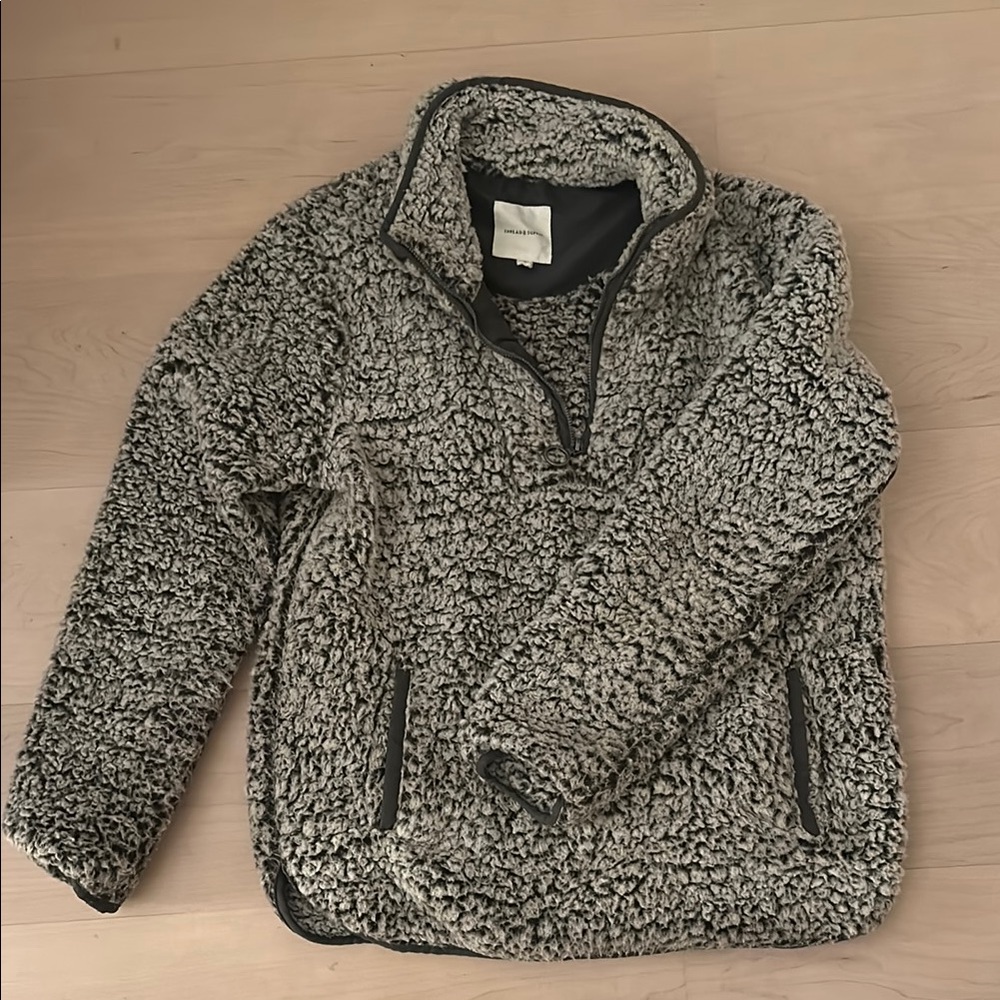 Cozy Sherpa Fleece Pullover